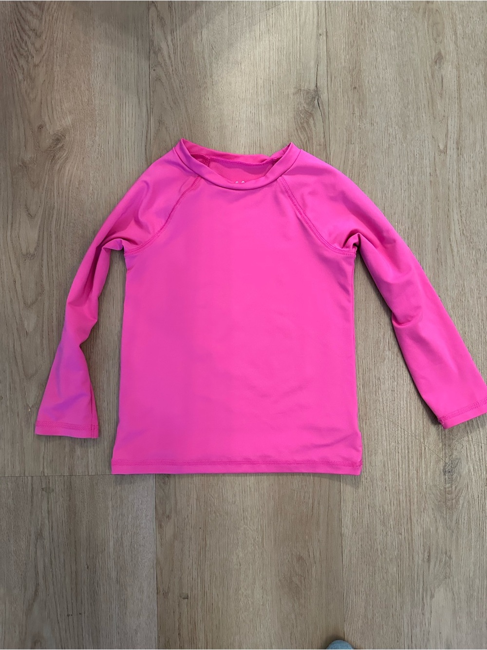 Cat & Jack Kids Long-Sleeve Rashguard - Hot Pink